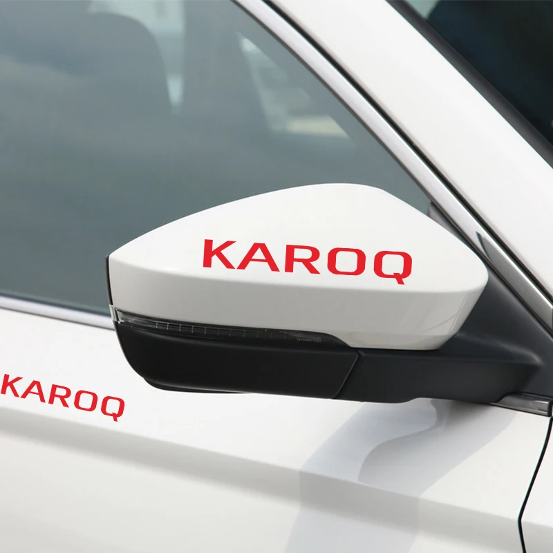 

Car Stickers and Decals for Skoda KAROQ Car Rearview Mirror Sticker Funny Fuel Tank Decor Decal Accessories