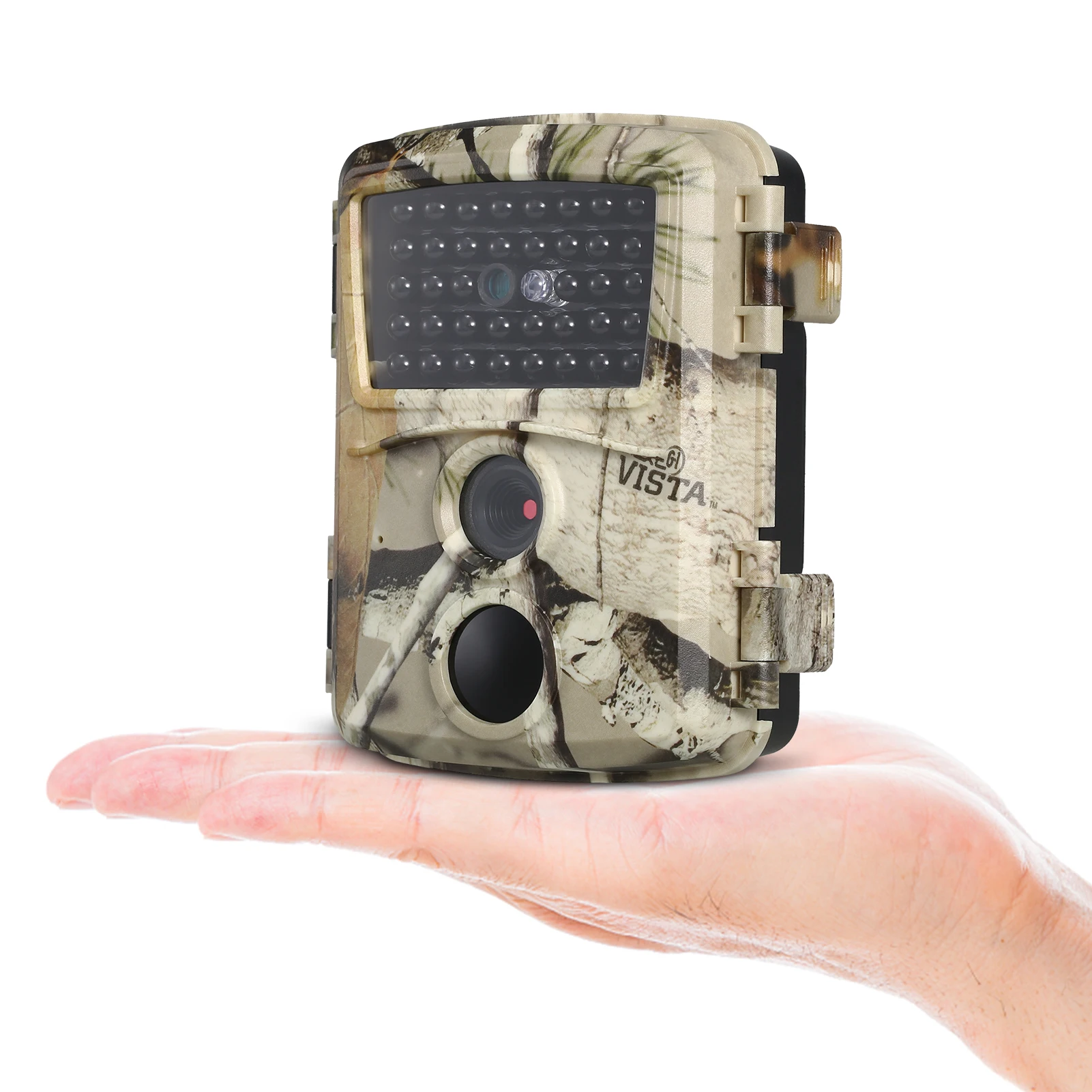 Mini Trail Camera 12MP 1080P Hunting Game Motion Activated Outdoor Wildlife Cam 