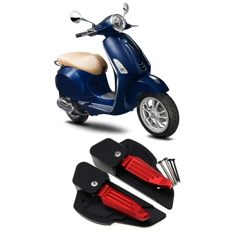 Для Vespa Primavera 125 150 Sprint 125 150 2017-2020 Автоматический выброс  задние складные подставки для ног педали | Автомобили и мотоциклы |  АлиЭкспресс