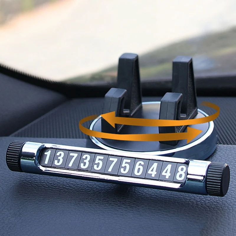 Car Dashboard Non-slip Mat Rubber Mount Phone Holder Pad Mobile Phone Stand Bracket For Phone Multi Functions