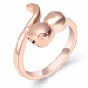 Cremation Jewelry Ring for Ashes Adjustable Cute Cat Urn Rings Holder for Pet Ashes Cremation Urn Keepsake Memorial Ring 3