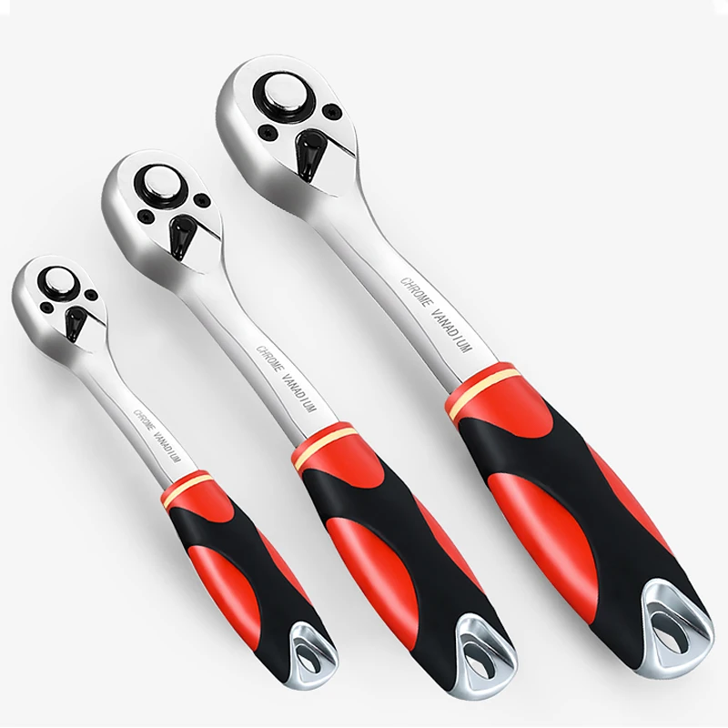 US $40.98 46pcs Car Repair Tool 14 Inch Ratchet Torque Wrench Spanner Screwdriver Socket Set Combo Tools Kit Bicycle Auto Repairing Tool