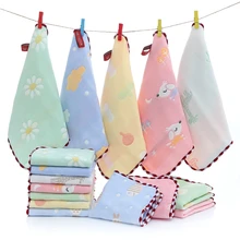 Paño de gasa absorbente para bebé, Toalla de baño para recién nacido, pañuelo para eructar, para jardín de infantes, 3 piezas