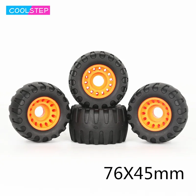 

4 шт., шины для езды по бездорожью, 76 х45 мм, 80 А