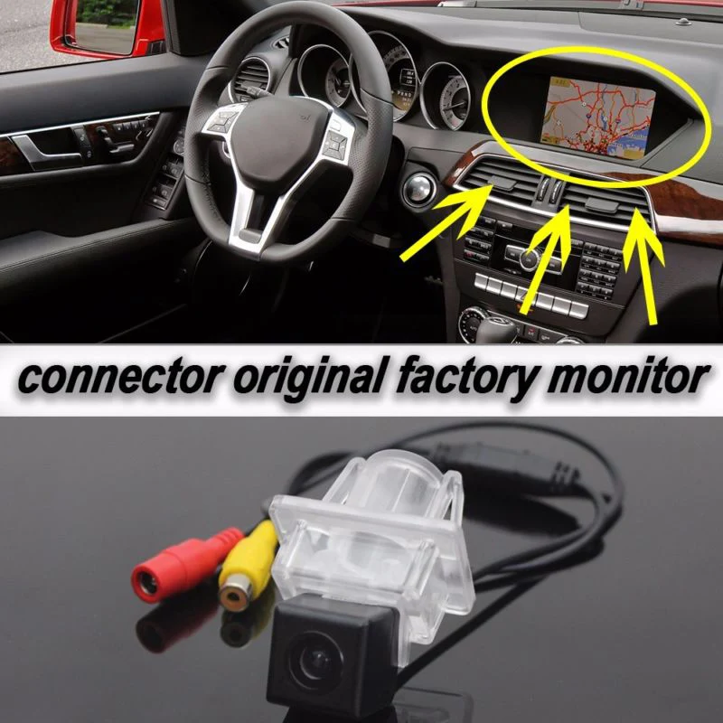 CCD1/3 Водонепроницаемая камера заднего вида для Mercedes Benz C E W204 W212 W207 C207 656(H)* 492(V