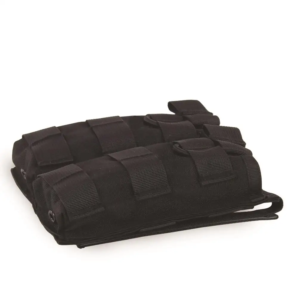 Molle Double Magazine Pouch Outdoor Tactical 1000D Nylon Utility Vest Airsoft Military Mag Pouch Paintball Gear