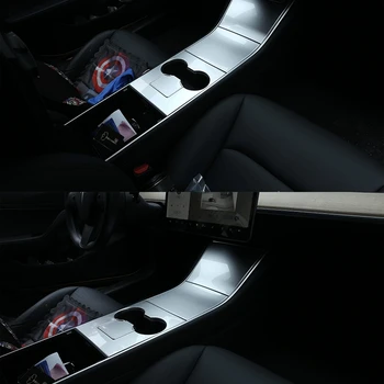 

Car Central Control Panel Protective Patch for Tesla Model 3 2017-2020 Model 3 ABS