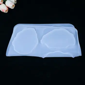 

Crystal Epoxy Resin Mold Coaster Cup Mat Casting Silicone Mould DIY Making Tool A2UA