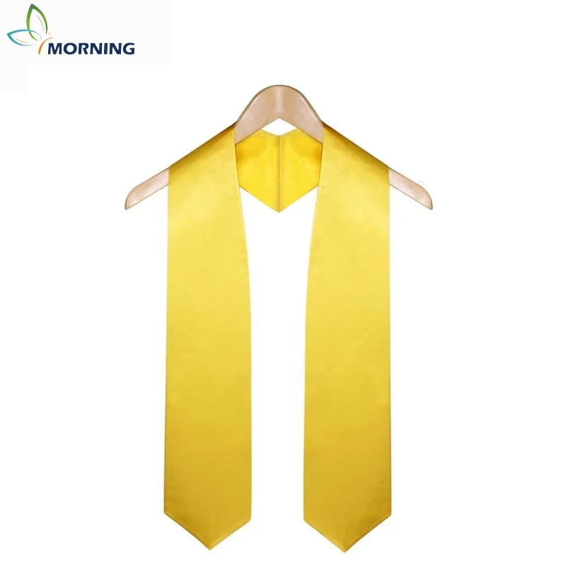 

MORNING promotion Graduation party polyester stoles