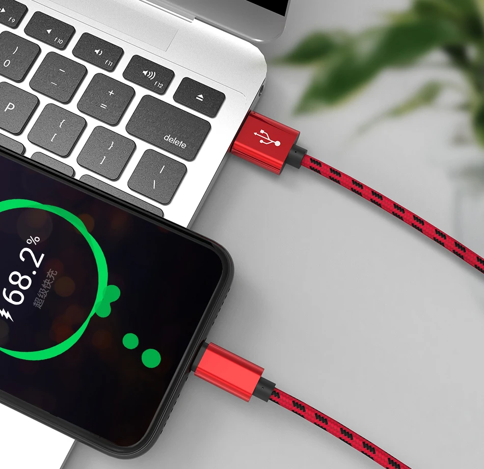 Usb-кабель 2A для быстрой зарядки USB type-C кабель из алюминиевого сплава с оплеткой для зарядки мобильного телефона кабель Micro usb для зарядки и передачи данных
