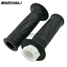 Ручка ручки на руль мотоцикла грипса на руль резиновый гелевый кожаный чехол-бампер с рукавом для Yamaha XJR400 XJR1300 FZ400 R1 R6 YZF1000 YZF600 FZ1