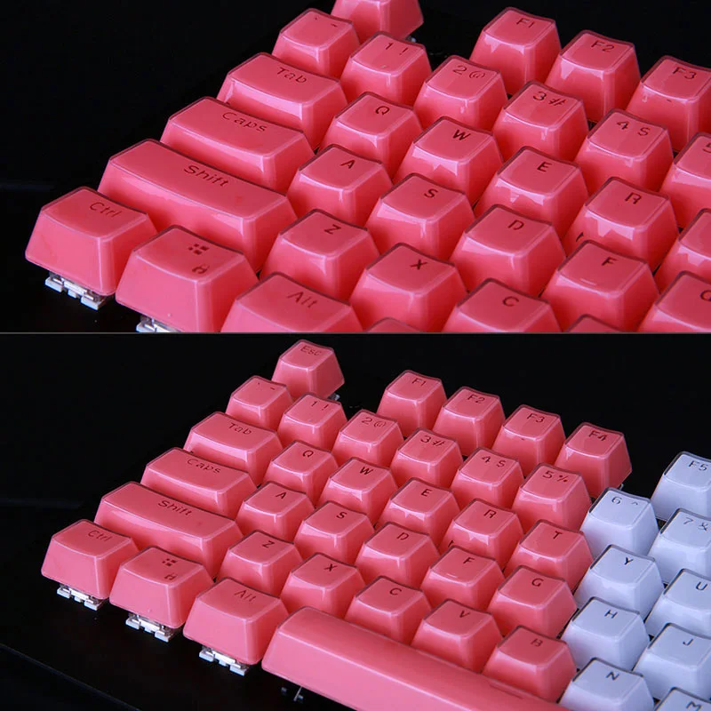104 Klawisze Uniwersalna Klawiatura Mechaniczna Crystal Keycap Set dla Majsterkowicz w Klawiatura MSI / Cherry / Logitech Description Image.This Product Can Be Found With The Tag Names Cheap rodki do czyszczenia komputerw, High Quality Komputer i biuro, Komputer i biuro, Quality Gaming Keyboard, Rodki do czyszczenia komputerw