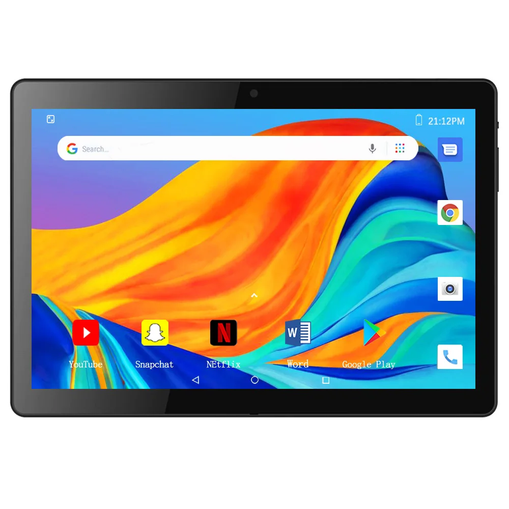 Планшетный ПК Android 9 0 абсолютно новый 10 1 дюймовый 4G ram 64 rom Аккумулятор 6000 mAh 3G Две