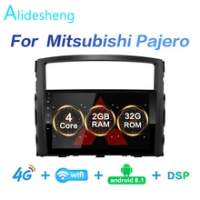 2G+ 32G IPS2.5D 36DSP Android 8,1 2 Din автомобильный dvd мультимедийный плеер gps для Mitsubishi Pajero V97 2006- navigatio Радио стерео