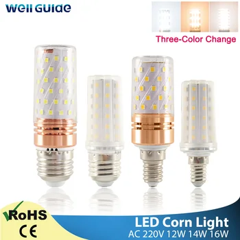 E27 Led Lamp E14 Led Lamp Corn Bulb 3W 12W 14W 16W SMD2835 Ac 220V 240V Kroonluchter Kaars Led Licht Voor Thuis Decoratie E27 Led Lamp E14 Led Lamp Corn Bulb 3W 12W 14W 16W SMD2835 Ac 220V 240V Kroonluchter Kaars Led Licht Voor Thuis Decoratie