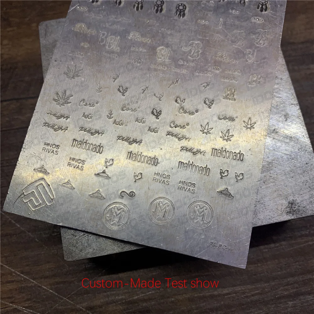 Jewelry Stamp letters metal stamping tool 1-7.8mm Small Design RCIDOS Made High Clearly,Send Design Size Check,Promise 100% Clearly