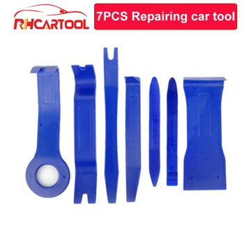 

7pcs Hard Plastic Auto Car Radio Panel Interior Door Clip Panel Trim Dashboard Removal Opening Tool Set DIY Car Repair Tool Kit