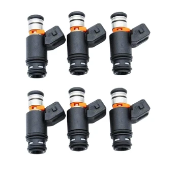 

6 PCS Fuel Injector for Eurovan 97-07 2.5L Jetta Golf VR6 2.8L 97-02