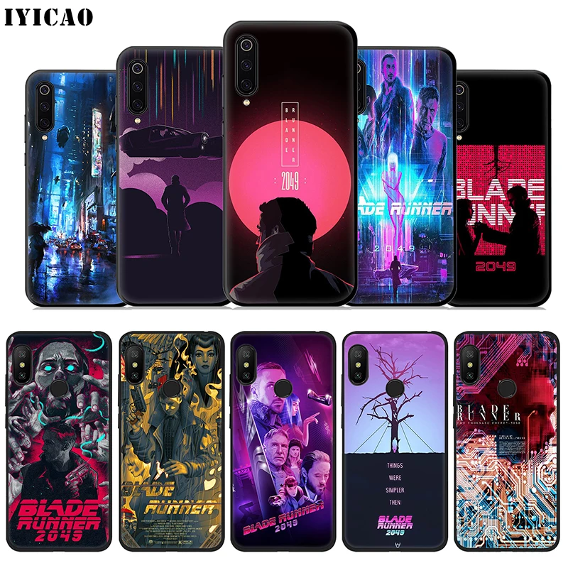 

IYICAO Blade Runner 2049 Soft Case for Xiaomi Mi A3 A2 A1 9T CC9E CC9 9 8 6 Se Lite F1 MAX 3 5X 6X MiA1 MiA2 MiA3 Cover