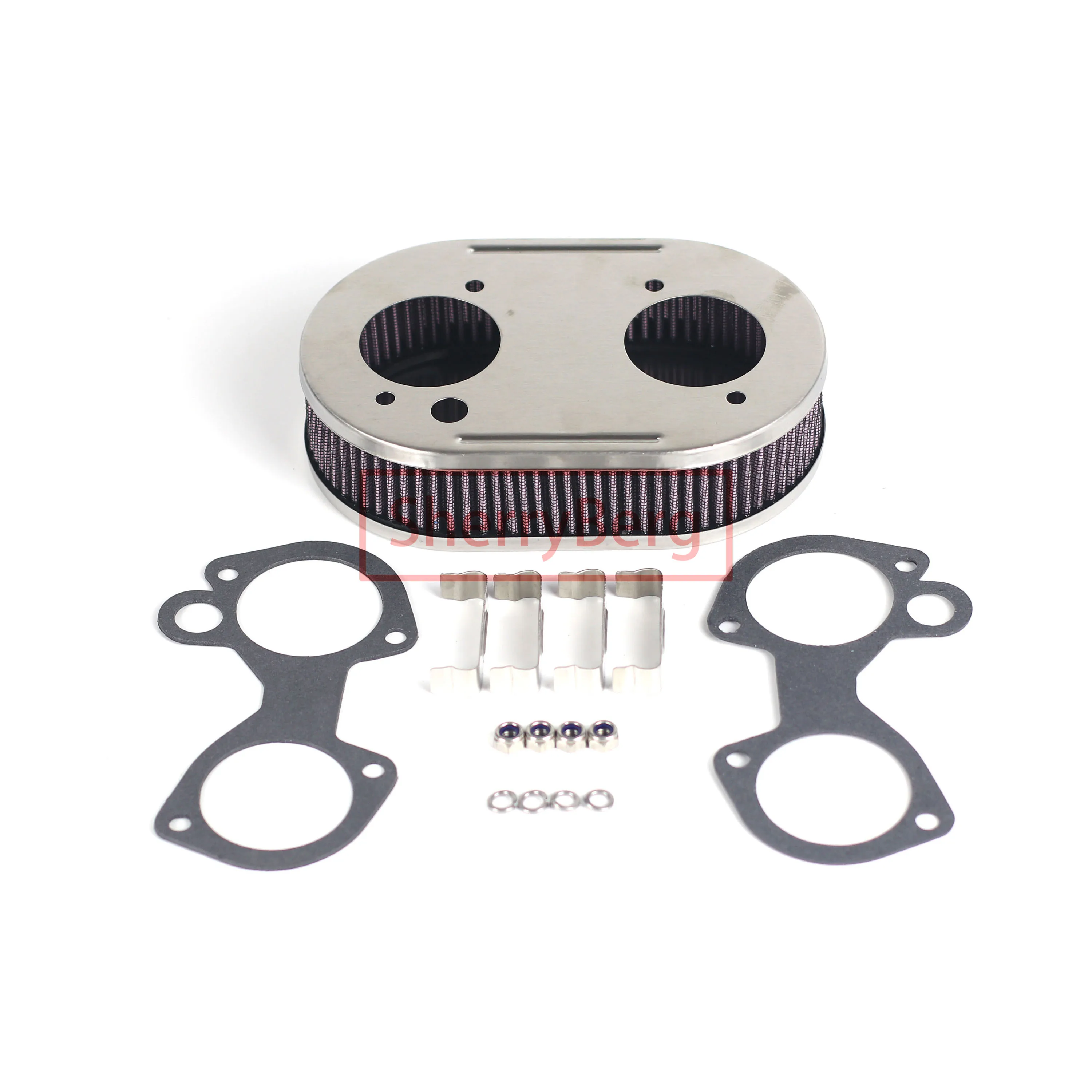 Ramair Filters Bot-40 – 100 – 6PK Weber Dcoe 40 Mm Perno De Velocidad Pila De Trompeta, 100 Mm, 6 Unidades