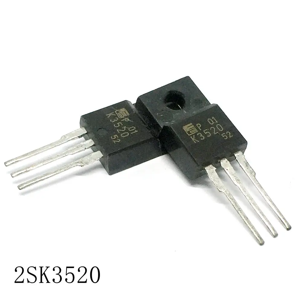 MOS 2SK3520 TO-220F 8A/500V 10 шт./лот новинка на