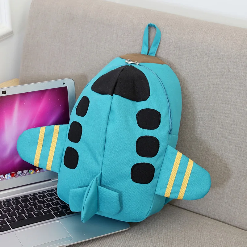 

2017 New Style Kindergarten School Bag Children Baby Bag Men And Women Children Kids Cute Small Aircraft Backpack