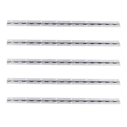 Qty 5 Heavy Duty 304 Stainless Continuous Piano Hinge for Mairne Boats 15 inch Long