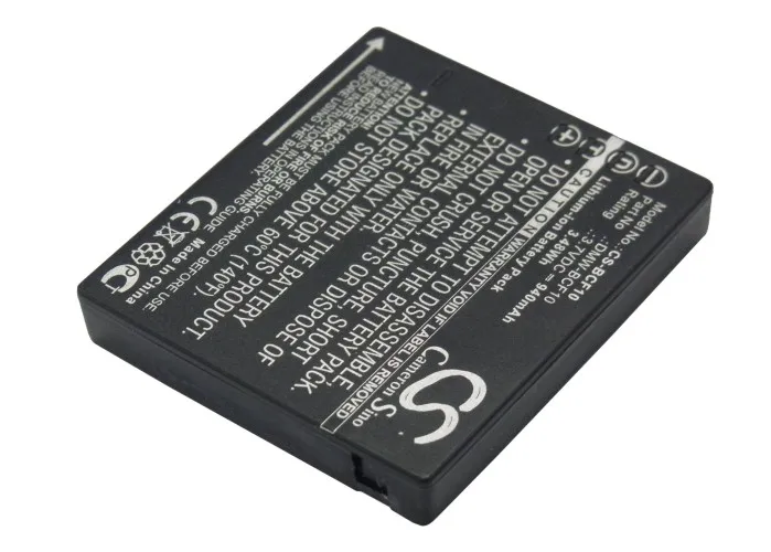 Аккумулятор для Panasonic CGA-S009E Lumix DMC-FT1EG-A DMC-FT1EG-D 940mAh/3.48Wh | Мобильные телефоны и