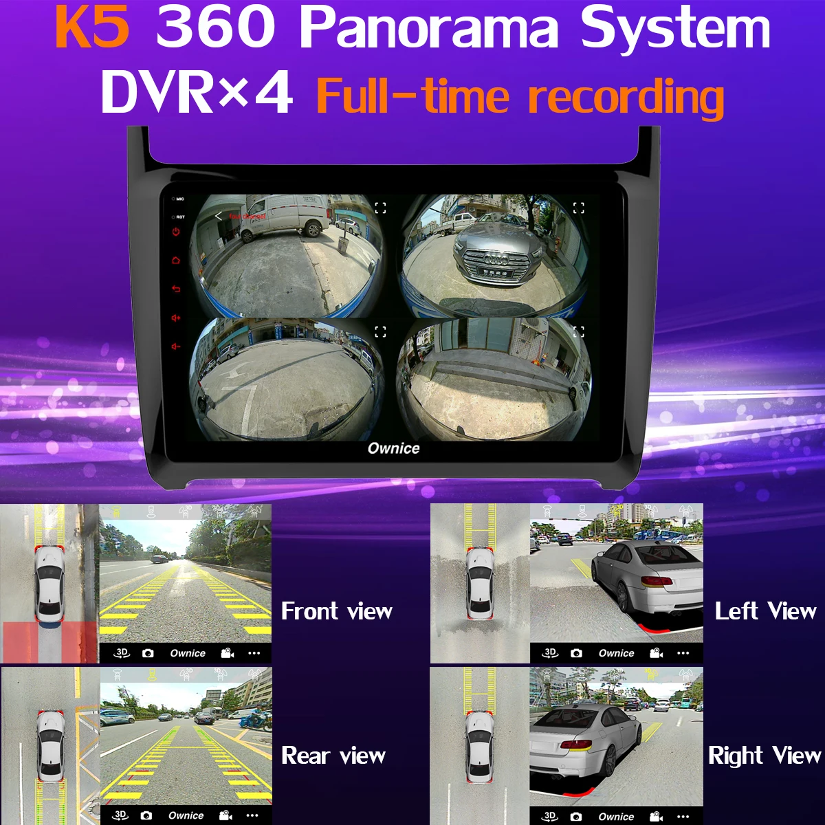 Cheap 360° 4×AHD Camera 4G LTE WiFi Android 9.0 8Core 4GB+64GB DSP SPDIF CarPlay Car Multimedia Player for VW Polo 2011-2018 GPS Radio 3