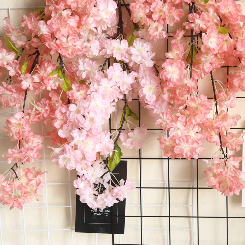 

Cherry Blossom Tree Blossom Planta Artificial Silk Flowers Bloemen Blumen Flor Decoracion Hogar Decoration Fake Plant Decoration