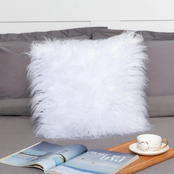 

Decorative pillow case Collorista "Boudoir" white, 40 * 40 ± 3 cm, polyethylene 100% 3132408
