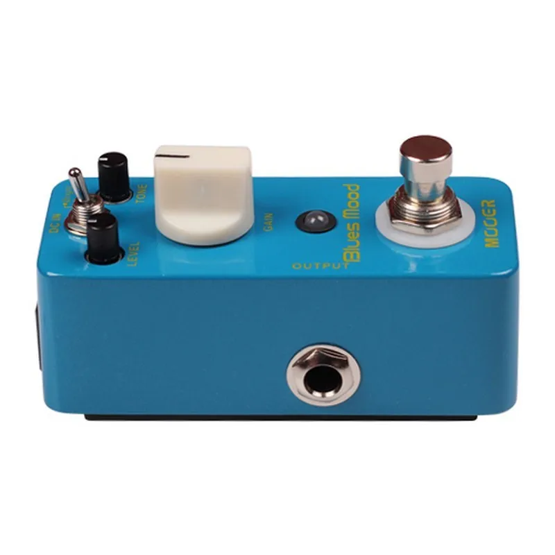 MOOER Blue Mood Overdrive гитарная педаль Блюз стиль гитарный эффект педаль 2 режима яркий жир истинный обход полностью металлический корпус части