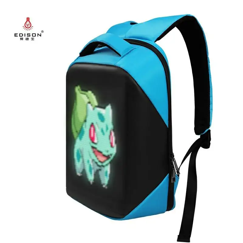 Женский рюкзак Эдисона многофункциональный со светодиодной подсветильник кой и