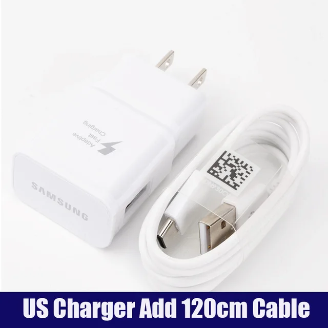 Samsung S10 S8 S9 Plus Fast Charger Power Adapter 9V1.67A Quick Charge Type C Cable for Galaxy A90 A80 A70 A60 A50 A30 Note 8 9 usb c 65w Chargers
