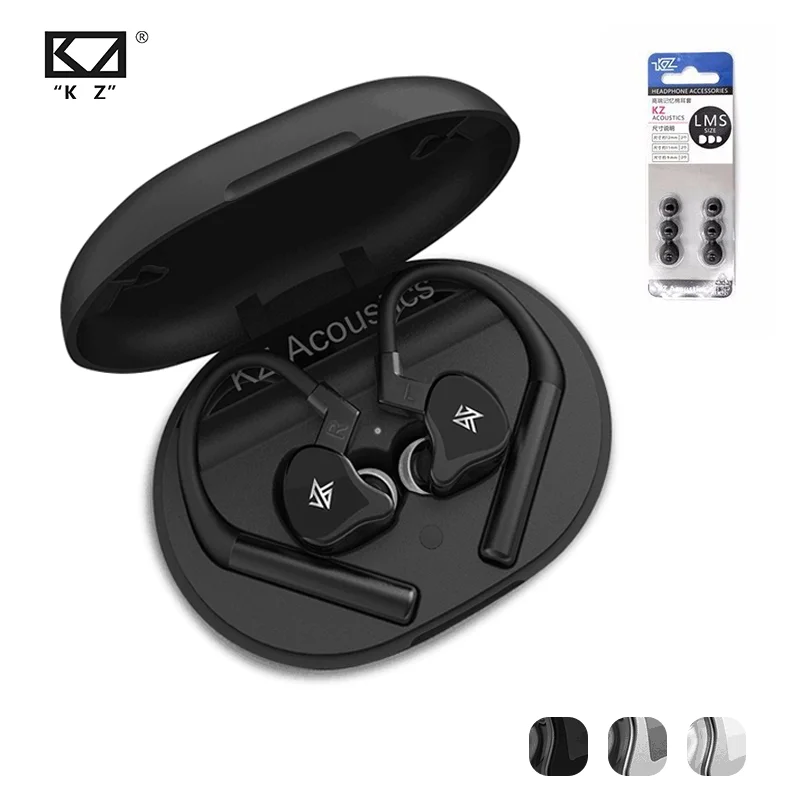 KZ E10 TWS наушники 1DD + 4BA Гибридные Bluetooth 5 0 беспроводные спортивные с