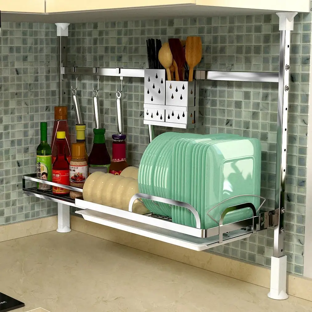 Rangement кухни Afdruiprek Escurreplatos Kuchnia Cosina Нержавеющая сталь Органайзер Cozinha Cocina Кухня стеллаж для хранения держатель