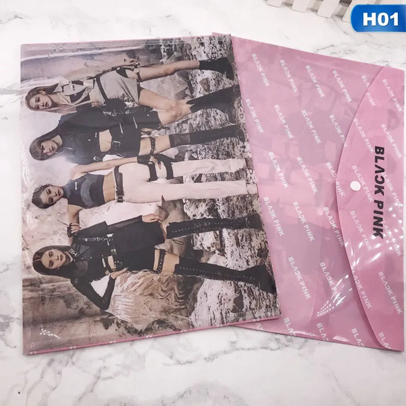 BLACKPINK GOT7 два раза ПВХ молния карманная папка журнал путешествий; Записная книжка аксессуары для планировщика для хранения карт, держатель сумка