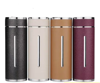 

Sterling silver liner silver water cup wear-resistant snowflake silver cup men and women insulated cup business high-end tea cup