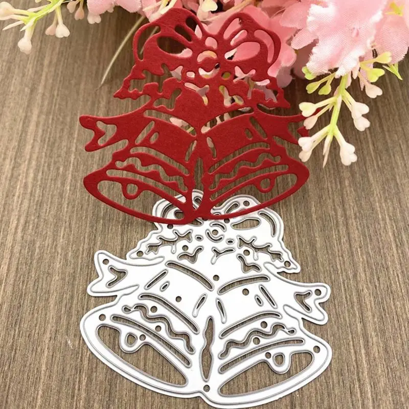 

Top Sale Metal cutting dies Christmas Jingle Bell DIY Stencil Decorative Scrapbooking Craft 1pc