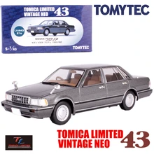Tomytec tomica limitada vintage neo lv n43 21a nissan 1989 kit de modelo de coche en miniatura fundido de juguete coleccionables pop caliente para