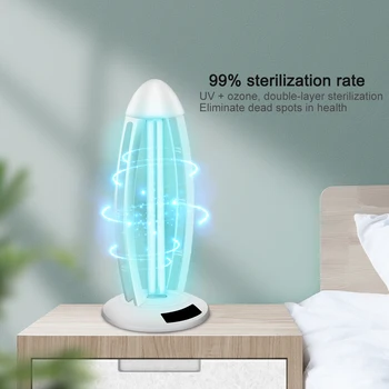 

38W UVC Lamp Sterilizer Quartz UV Light 110V/US Plug 220V/EU Plug Ultraviolet Germicidal Lamps for Home Desinfection