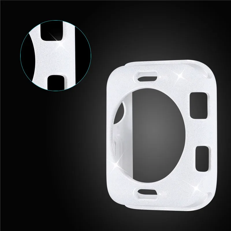 Soft TPU Protector For apple Watch 5 4 Case Cover 44 42 38 40mm Protection Colorful 4