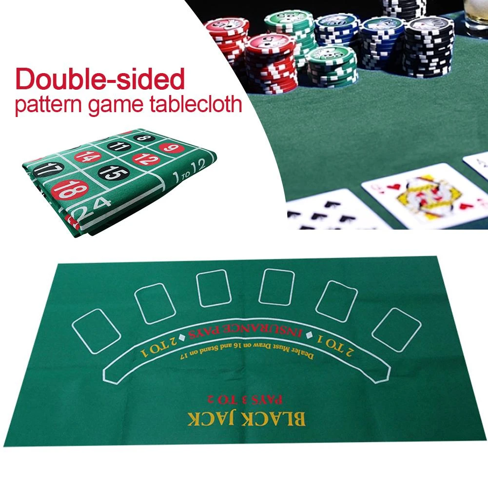 Game Tablecloth Double Sided Cards Game Table Felt Non Woven Cloth Waterproof Table Mat Black Jack Roulette Tablecloth Board Games Aliexpress