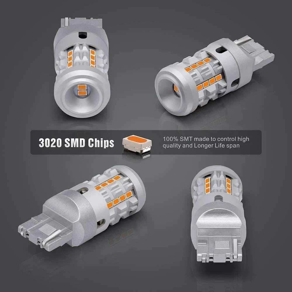 7440 Ƽ  ÷   , Ʈ 25W Ȳ Ȳ, ſ  LED ,  õ 7440A T20 Wy21W