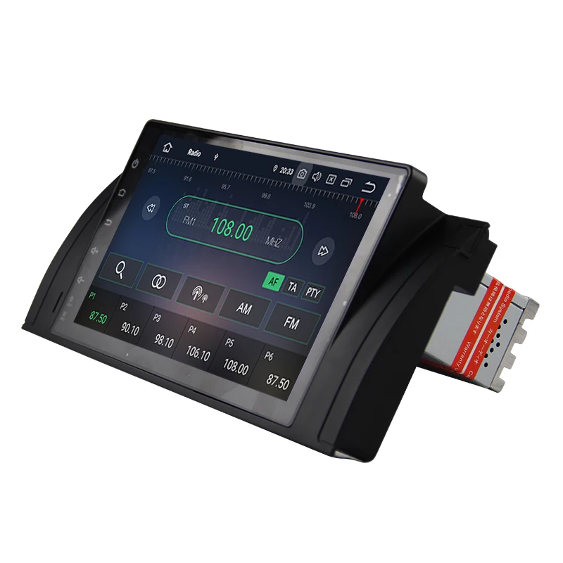 Sale Android 9.0 Octa Core 4G RAM 32G ROM GPS Navi 9 " Inch Car DVD Multimedia for BMW E53 X5 2000-07/E39 5er 96-03 with Radio/BT/RDS 3