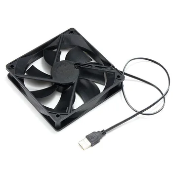 

USB Cooler Cooling Fan 5V DC Brushless CPU PC Computer Case 120mm GK99