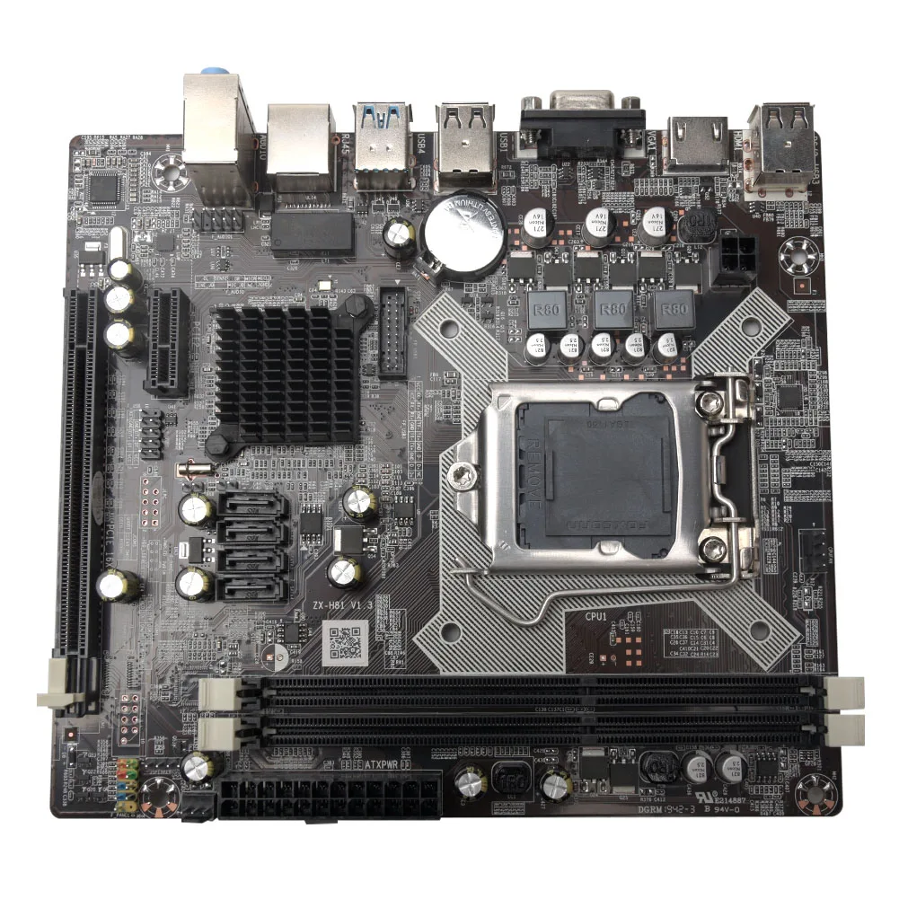 

For Desktop DDR3 Memory VGA / HDMI For Intel H81 LGA 1150 MicroATX Replacement Professional Motherboard Computer Control Board