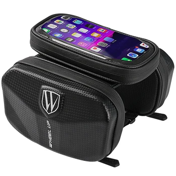 

Bicycle Bag EVA Waterproof Crossbeam Charter Front Tube Tube Mountain Bike Bag Large Capacity Reflective Strip Design