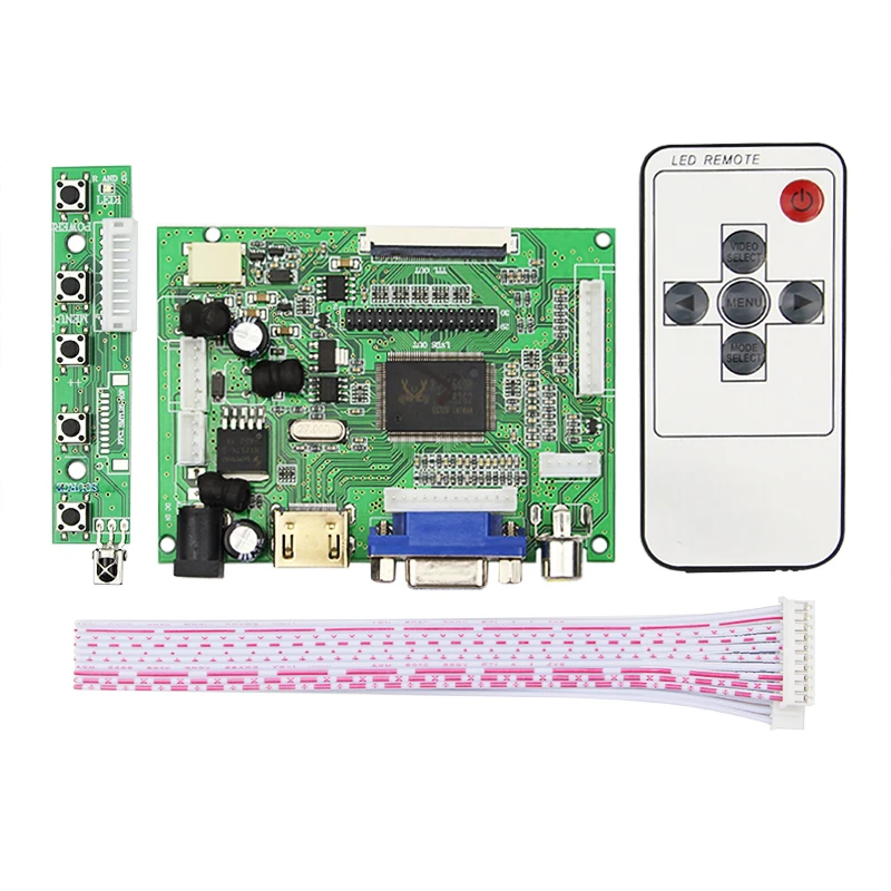 7 дюймов ЖК дисплей Экран Raspberry Pi акриловый держатель Чехол черный Кронштейн для