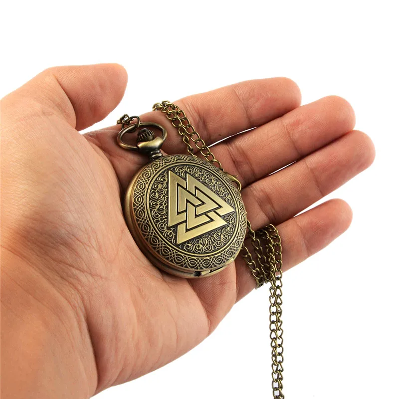 

Triangle-pocket watch retro stack Triangle-pyramid pocket watch three Triangle-pocket watch